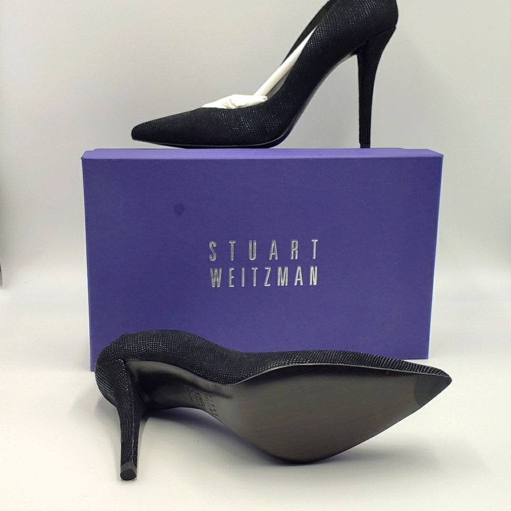 Stuart Weitzman Black "Trouble" Pump